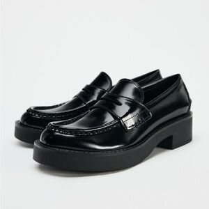 Men's Black Loafers
